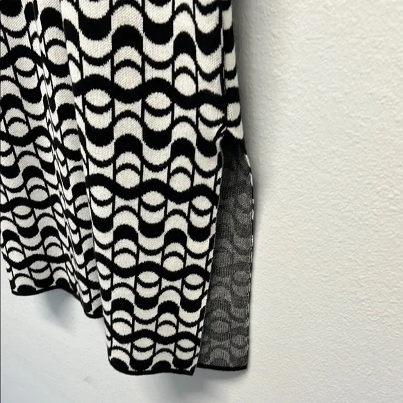 ✨House of Harlow 1960 Black and White Geometric Sheath Dress 👗 - Picture 8 of 13